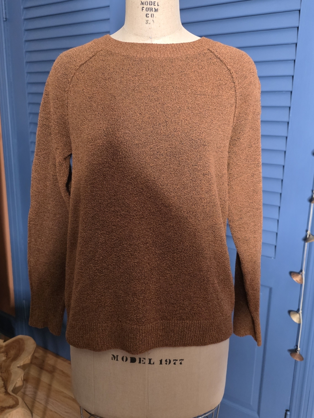 Sonoma Women's Crewneck Sweater in Rust